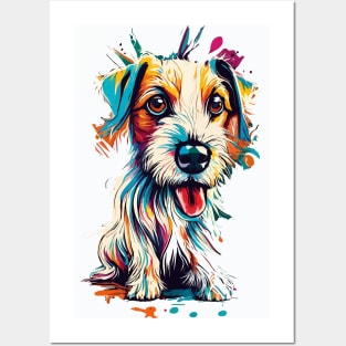 Cute Jack Russel Terrier Dog Posters and Art